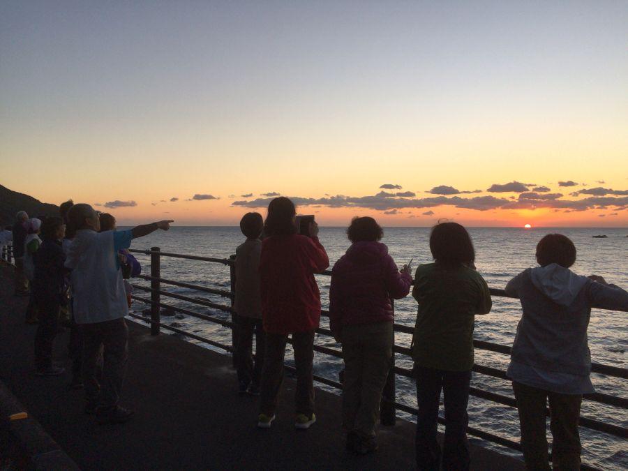 だるま夕日2